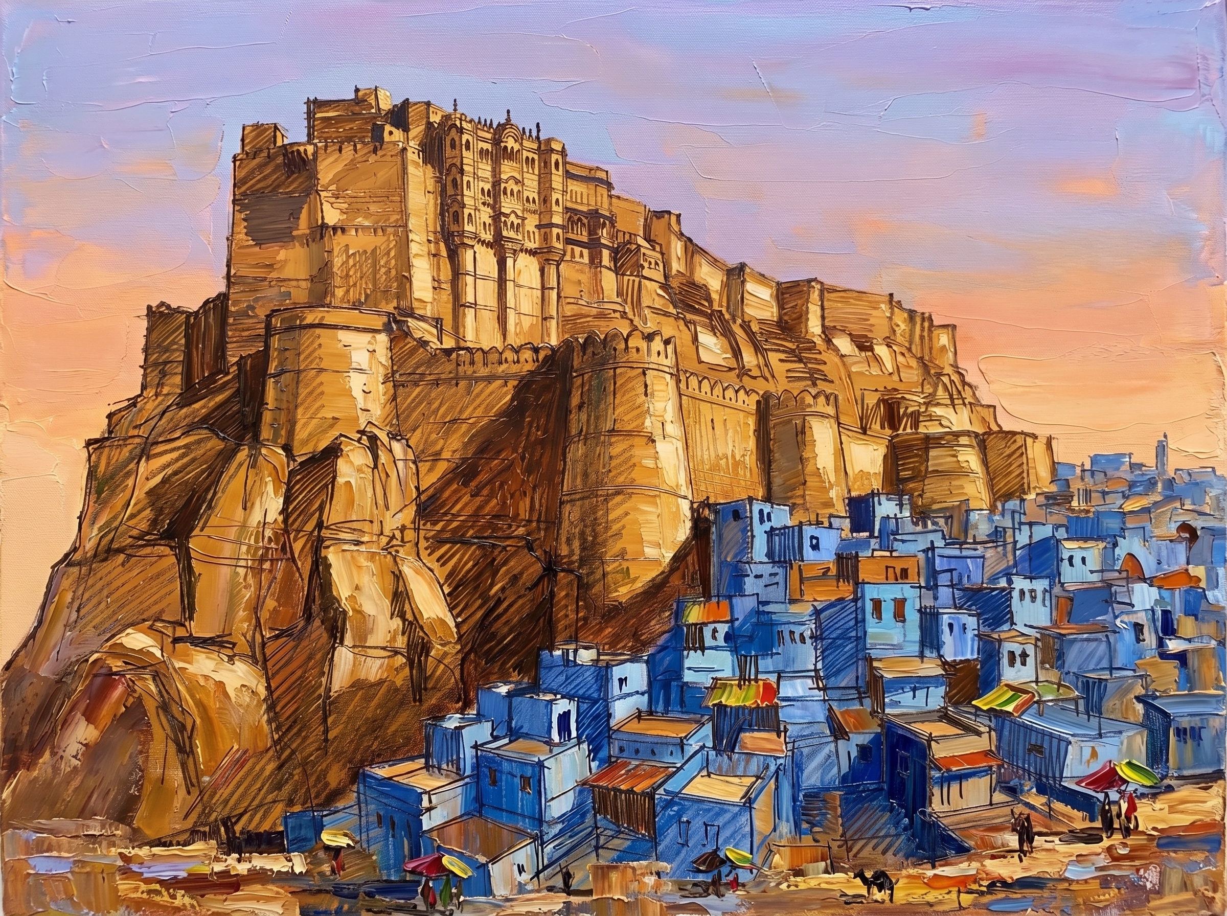 Vinod Gautam — Impressionistic India Series & Landscape Painting